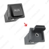 Picture of Car Audio AUX Cable Plug With Switch For VW Golf GTI Jetta MK6 Sagitar SciroccoRCD510/300/310