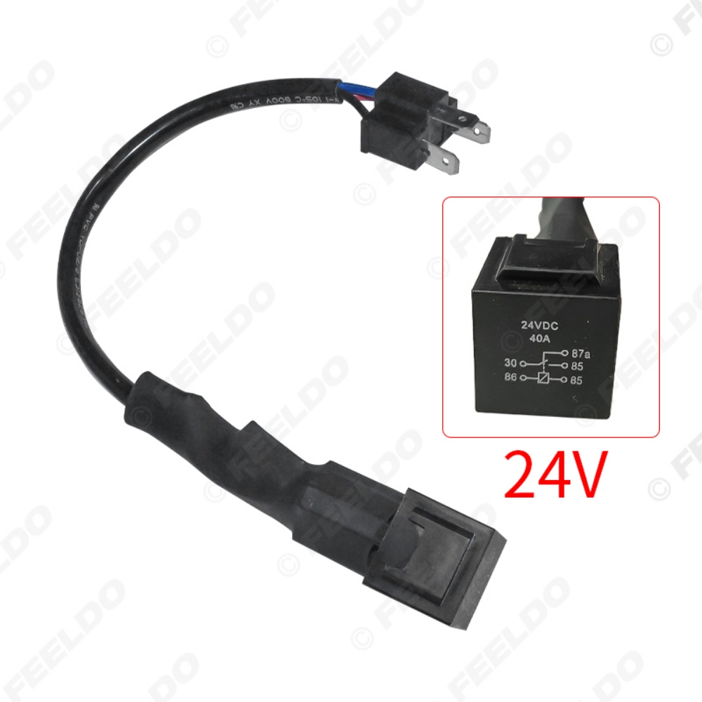 Picture of Car 12V/24V 35W/55W H4 Warning Message Canceller H4 BI-XENON HID Warning Decoder Error Free Warning Cancellers
