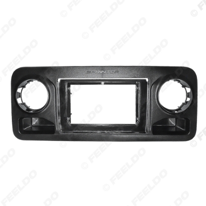 Picture of Car Audio 10.1" Big Screen Dash Fascia Panel Frame Kit Adapter For Mercedes-Benz Sprinter(LHD) 2018+ Dash Frame