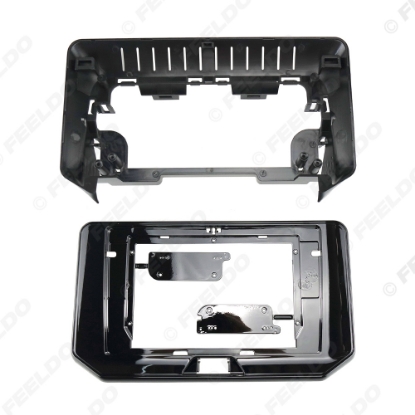 Picture of Car Audio 10.1" Big Screen Dash Fascia Panel Frame Kit Adapter For Toyota Venza/Harrier (2021) Dash Frame