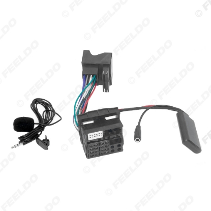 Picture of Car Bluetooth Module AUX-in Audio MP3 Music Adapter 16Pin Stereo Wire Harness For BMW X5 X3 Z4 E83 E85 E86 E39 E53