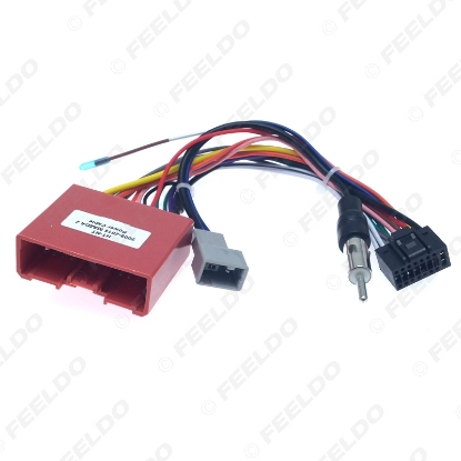 Picture of Car Navi Radio 16PIN Adaptor Power Cable For Mazda 2/3/6 Ruiyi Audio Stereo 16Pin Wiring Harness