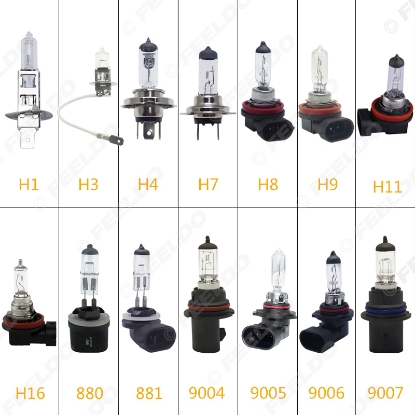 Picture of 1PC Car H4 55W/100W 12V White Fog Lights Halogen Bulb Car Headlights Lamp Car Light Source Parking