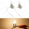 Picture of 1PC Car H4 55W/100W 12V White Fog Lights Halogen Bulb Car Headlights Lamp Car Light Source Parking