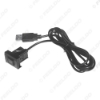 Picture of Car USB Switch Button Cable 2.0 USB Data Adapter wiring Harness For Universal Car Models USB Cable Audio Adapter