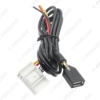 Picture of For Car Audio CD Stereo Wiring Harness Adapter With USB/AUX(3.5mm) Plug For Kia K2/K5/Sportage R Factory OEM Radio CD/DVD Stereo