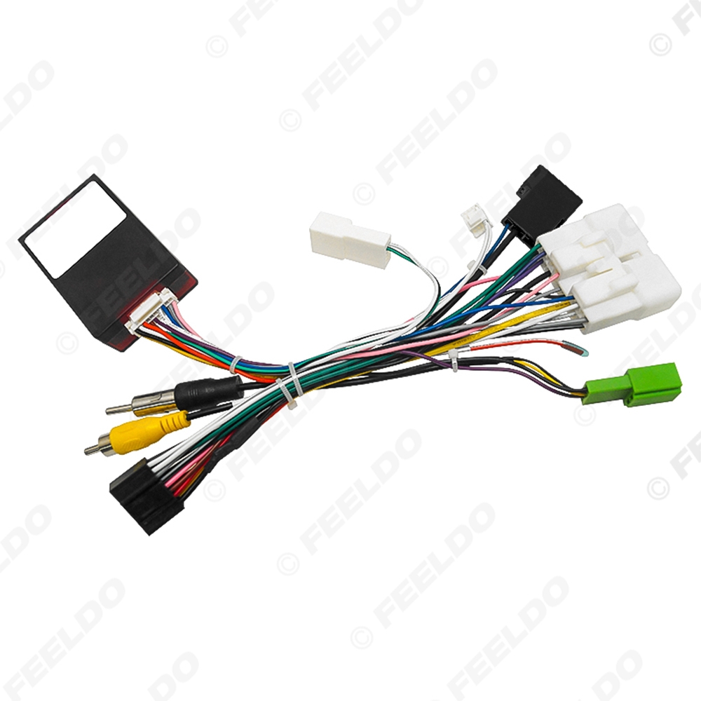 Picture of Car 16pin Audio Wiring Harness With Canbus Box For Isuzu D-Max 2020 Aftermarket Stereo Installation Wire Adapter