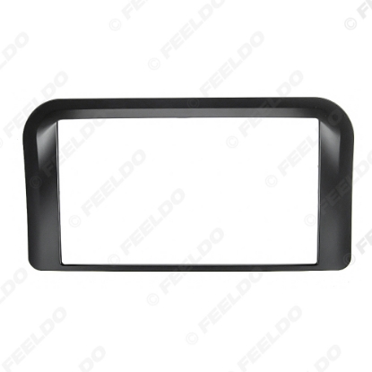 Picture of Car Audio Radio Fascia Frame for LEXUS LX-470 TOYOTA LC-100 Stereo 2 Din Dashboard Plate Panel Mount Kit