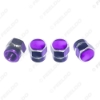 Picture of 1set Car Truck Wheel Valve Air Stem Cap Tire Screw Dust Cover4-Color Auto Wheel Valve Tire Dust Cover