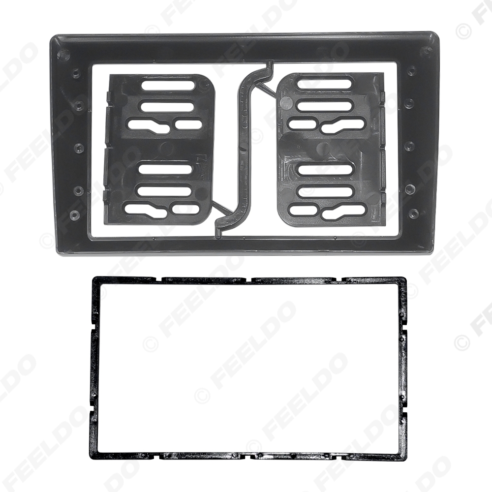 Picture of Car Stereo Big Screen Fascia Frame Adapter 9/10.1 Inch To 7 Inch For Audio 2Din Dash Fitting Panel Frame Kit