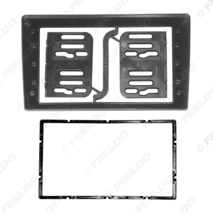 Picture of Car Stereo Big Screen Fascia Frame Adapter 9/10.1 Inch To 7 Inch For Audio 2Din Dash Fitting Panel Frame Kit