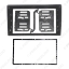 Picture of Car Stereo Big Screen Fascia Frame Adapter 9/10.1 Inch To 7 Inch For Audio 2Din Dash Fitting Panel Frame Kit