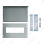 Picture of Car Stereo Big Screen DVD Player Fascia Frame Adapter For Universal One Din Dash Audio Fitting Panel Frame Kit