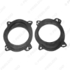 Picture of 6x9 To 6.5" Car Speaker Spacer Solid for Subaru Forester Front Door Audio Pad Mat Adapter Modified Rings Kit