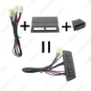 Picture of Universal power window 3pcs switches with Holder and wire Harness