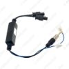 Picture of Car Vehicle Boat Radio Antenna Adapter Male Dual Fakra Amplifier Booster for Volkswagen Audi Signal Aerial FM Antenna