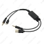 Picture of Car USB Cable AUX Connector Adapter I-Phone & I-Pod For BMW/Mini iDrive