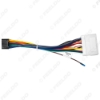 Picture of Car Audio Radio 16PIN Wiring Harness Adaptor For Ssangyong Chevrolet Spark Power Calbe Plug Head Unit Harness