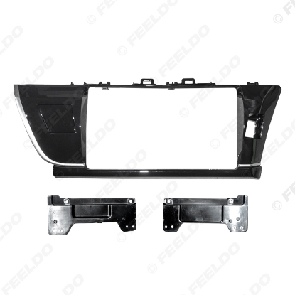 Picture of Car 2Din 10.1” Radio Fascia Frame Adapter For Toyota Corolla Altis (LHD) Stereo Panel Dash Installation Frame Kit