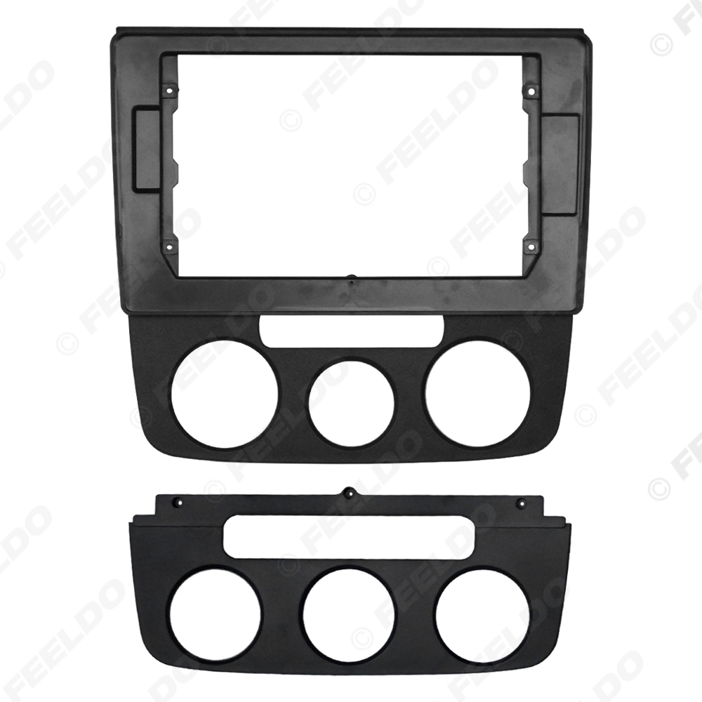 Picture of Car Audio 10.1" Big Screen DVD Fascia Frame Adapter For Volkswagen Bora  2Din Dash Installation Panel Frame Kit