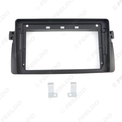 Picture of Car Audio Radio 9" Big Screen 2DIN Fascia Frame Adapter For BMW E46 98-05 CD/DVD Player Dash Fitting Panel Frame Kit