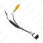 Picture of Car Parking Rear Camera Video Plug Converter Cable For Honda Fit Greiz City parking Reverse Wire Adapter