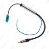 Picture of Auto Aftermarket Radio Installation Male Antenna With Amplifier Adapter for Audi/VW/BMW/Ford/Citroen/Chrysler