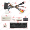 Picture of Car Stereo 16Pin Power Wiring Harness With Canbus Support Original USB For Hyundai Elantra/SantaFe/IX45/K3/Sportage/Sorento