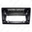 Picture of Car Audio 9" Big Screen Head Unit Dash Fascia Panel Frame Kit Adapter For Toyota Vizi/Yaris/ECHO (Top Screen,1999-2005) Dash Frame