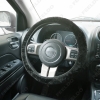 Picture of 1PC Universal Cotton Car Steering Wheel Cover Premium Soft Short Plush Winter Car Grips Skin 3-Color