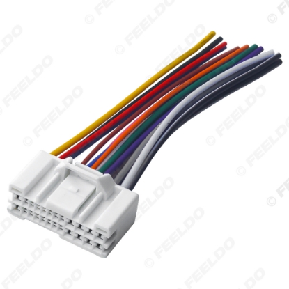 Picture of 1PC Car Audio Stereo Wiring Harness Adapter Plug For Hyundai/KIA(05~08)Factory OEM Radio CD/DVD Stereo