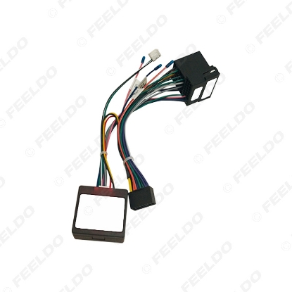 Picture of Car 16pin Audio Wiring Harness With Canbus Box For Renault Captur Duster Aftermarket Stereo Installation Wire Adapter