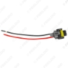 Picture of 1PC Auto H11 Female Socket Plug Wiring Harness Adapter Car Wire Connector Cable For HID LED Headlight Fog Lights Lamp Bulb