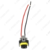 Picture of 1PC Auto H11 Female Socket Plug Wiring Harness Adapter Car Wire Connector Cable For HID LED Headlight Fog Lights Lamp Bulb