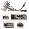 Picture of Car Multimedia 16Pin Wiring Connector with Radio Antenna Adapter for Honda Civic CRV 2006~2009 Power Wire