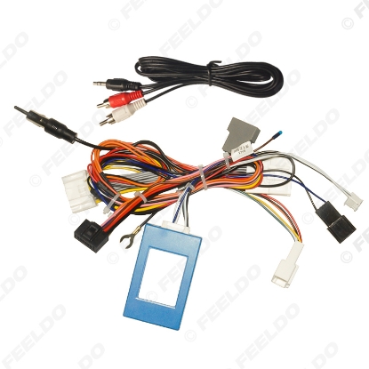 Picture of Car Audio 16PIN Android Power Calbe With Canbus Box For Nissan Teana DVD Player Wiring Harness Adapter