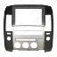 Picture of Car Audio 9" Big Screen Head Unit Dash Fascia Panel Frame Kit Adapter For Nnissan Pathfinder/Navara (04-14,RHD) Dash Frame