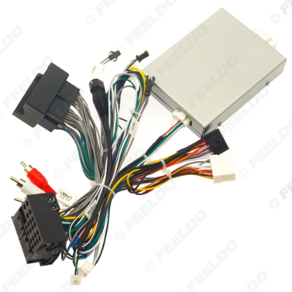 Picture of Car 16pin Power Cord Wiring Harness Adapter With Canbus For Mercedes-Benz M-Klasses/GL-Klasses/GLK-Klasses Head Unit