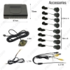 Picture of Car 8 Sensors Dual Front/Back Rear View Visual Video Parking Sensor Backup Radar System Kit