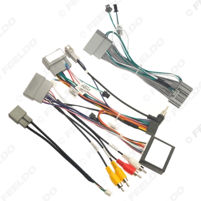 Picture of Car 16pin Power Cord Wiring Harness Adapter With Canbus For Honda Odyssey/Elysion/Integra/Elysion Installation Head Unit
