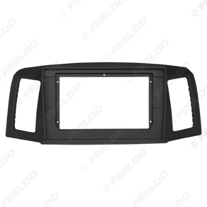 Picture of Car Audio 10.1" Big Screen Head Unit Dash Fascia Panel Frame Kit Adapter For Jeep Grand Cherokee (04-07,LHD) Dash Frame