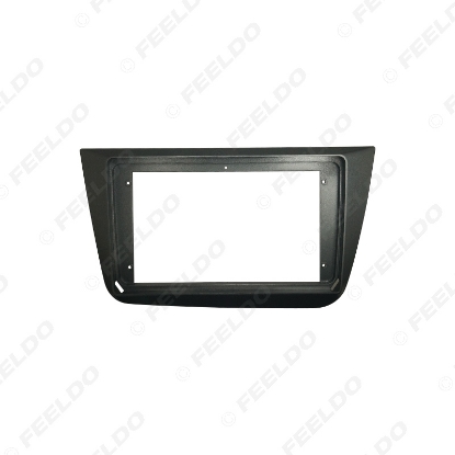 Picture of Car Audio 9" Big Screen DVD Fascia Frame Adapter For Seat Altea (LHD/RHD) 04-15 2Din Dash Installation Panel Frame Kit