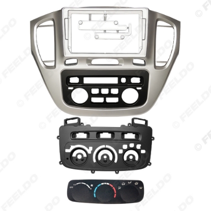 Picture of Car Audio 9" Big Screen Head Unit Dash Fascia Panel Frame Kit Adapter For Toyota Highlander (01-03) Dash Frame 