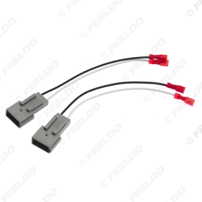 Picture of 2pcs Car 2Pin Stereo Speaker Wire Harness Adaptors For Ford Mercury/Lincoln/Mazda Auto Speaker Replacement Connection Wiring Plug Cables