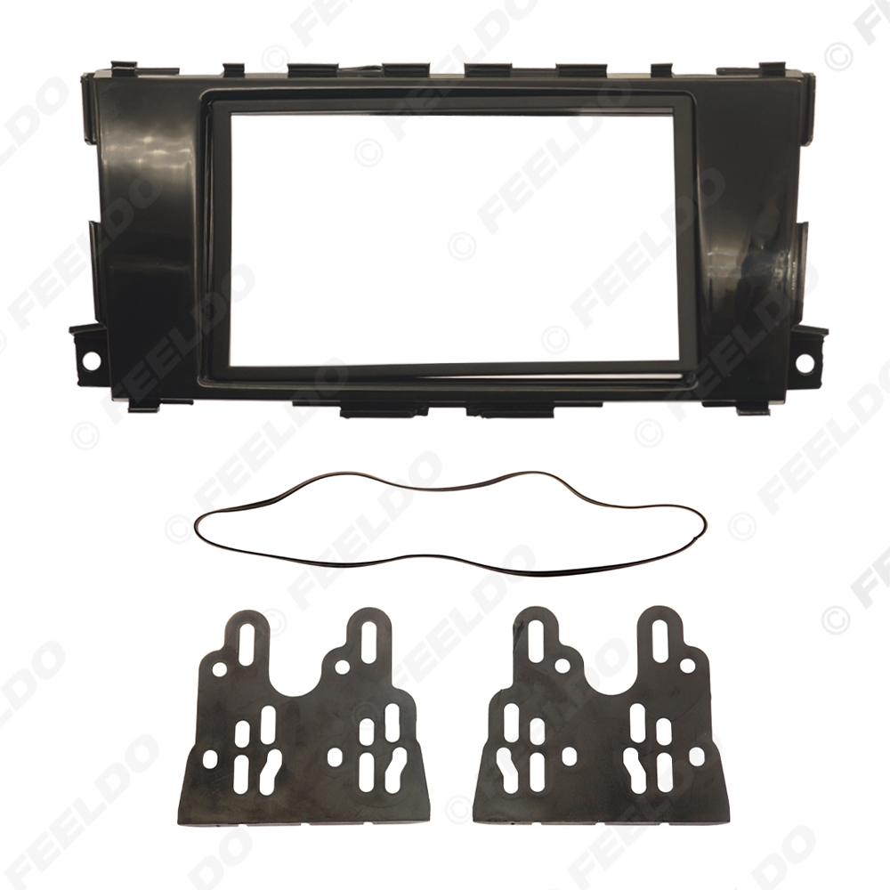 Picture of Car 2DIN Fascia Panel Frame for Nissan Teana/Altima 2012+ Stereo Audio Fascia Panel Dash Trim Installation Kit