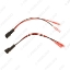 Picture of 2pcs Car 2Pin Stereo Speaker Wire Harness Adaptors For Audi Auto Speaker Replacement Connection Wiring Plug Cables
