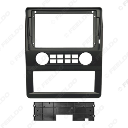 Picture of Car Audio 9" Big Screen Head Unit Dash Fascia Panel Frame Kit Adapter For Foton Fengjing G7 2014-2018 Radio Dash Frame