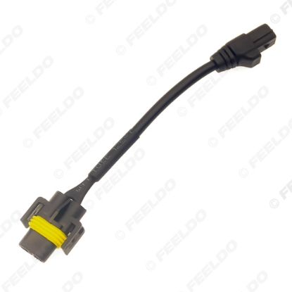 Picture of Auto Headlight Lamp Wiring Socket Adapter H11 Connector Plugs For Car LED/HID Light Wire Cable