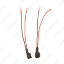 Picture of 2pcs Car 2Pin Stereo Speaker Wire Harness Adaptors For Mercedes-Benz Auto Speaker Replacement Connection Wiring Plug Cables