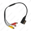 Picture of Car Media Music 3-RCA Female To MDI/AMI Interface AUX Cable For Audi Volkswagen Skoda Wire Aux Adapter 